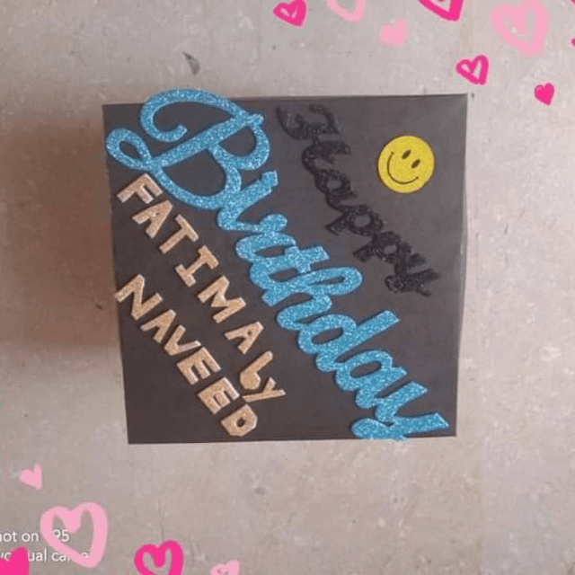 Chocolate Explosion Gift Box 3 Layers 1 Box Big Size