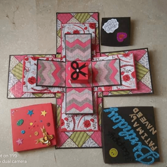 Chocolate Explosion Gift Box 3 Layers 1 Box Big Size