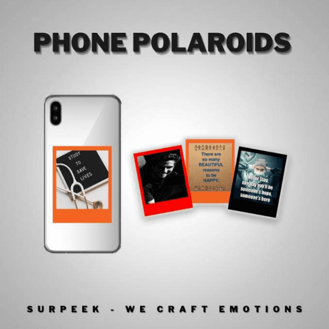 Phone Polaroid Pack Of 10