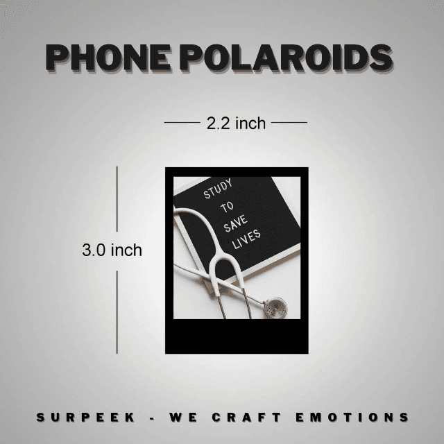 Phone Polaroid Pack Of 10